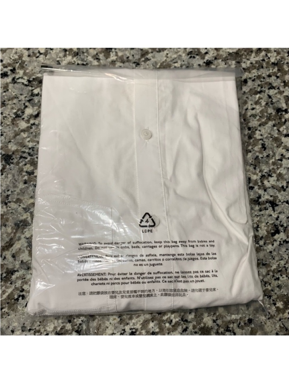 J Crew Top 2 Garçon Cotton Poplin White - Picture 8 of 10